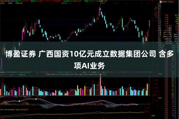 博盈证券 广西国资10亿元成立数据集团公司 含多项AI业务