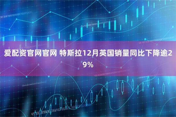 爱配资官网官网 特斯拉12月英国销量同比下降逾29%